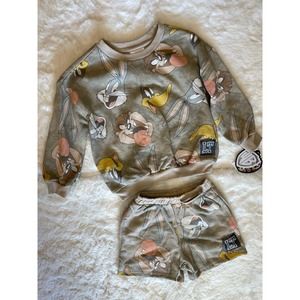 Looney Tunes Sweatshirt Set 4T